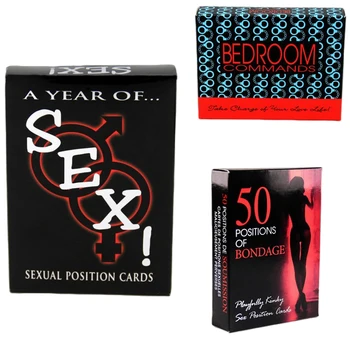  Anglų Erotiniai Žaidimai, Sekso, Seksualinio Seksualinio Žaislo, Suaugusiųjų Per Metus Poziciją Žaisti Popierinių Kortelių Seksualus Žaidimas Kortelių Rinkiniai Pora Žaidimas