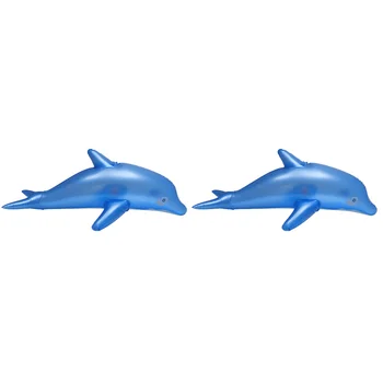  2vnt Delfinų Smūgis Vonia Laiką Baseinas Paplūdimys Šalies Naudai Dovana(Mėlyna)