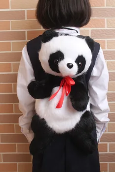  Naujų Retų Talismanas Giant Panda Minkštas Pliušinis Didelė Kuprinė 25