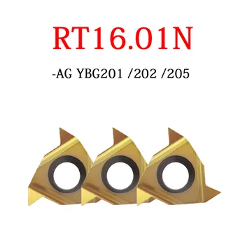  RT16.01N -AG55 -AG55PB -AG60 -AG60PB YBG201 YBG202 YBG205 16IR Siūlai Įdėklus, CNC Vidaus vidinių sriegių Sriegimo įrankiai Tekinimo Įrankio Laikiklis