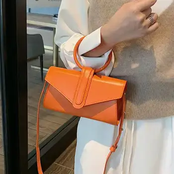  Moterų maišas 2021 naujų korėjos saldainiai spalvos žiedas rankinėje petį krepšys