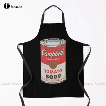 Naujas Pomidorų Sriuba Gali Kondensuotas Campbells Andy Warholo Pop Menas, Darbo Prijuostė Sodo Virtuvės Individualų Unisex Suaugusiųjų Prijuostė