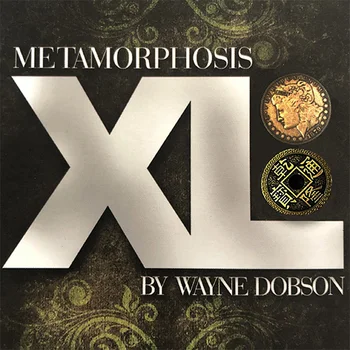  Metamorfozė XL (Gudrių ir Internete Instrukcijas) pateikė Wayne Dobson Close up Magic Trick Gatvės Magija, Iliuzijos-Įdomus Magas Prop