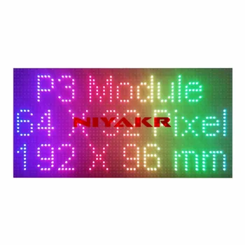  64x32 Led Ekranas Modulis Dot Matrix p3 Led vidinis Ekranas