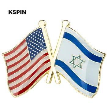  U. S. A Izraelis Draugystė, Vėliavą, Ženklelį Vėliavos pin XY0375