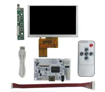  5 Colių 800*480 Daugiafunkcinis LCD Ekranas Valdiklis su HDMI Suderinamų Garso Kontrolės Vairuotojo Lenta