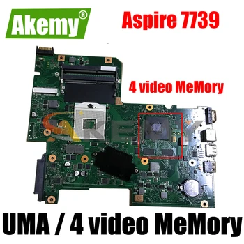  Acer Aspire 7739 Nešiojamas Plokštė AIC70 APS.2.0 08N1-0NX3J00 DDR3 Sąsiuvinis Mainboard