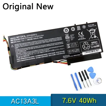  NAUJAS Originalus AC13A3L Nešiojamas Baterija Acer Aspire P3-131 P3-171 11.6