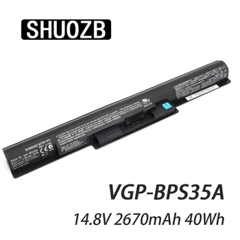  VGP-BPS35A Baterija SONY Vaio Tinka 14E 15E SVF15217SC SVF1521A2E SVF152A25T SVF15N19SCB SVF14215SC SVF15218SC BPS35 BPS35A