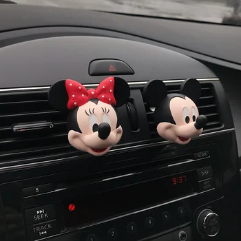  Kūrybos automobilių kvepalai, oro išleidimo kvepalų gražių animacinių filmų Mickey automobilių interjero apdaila