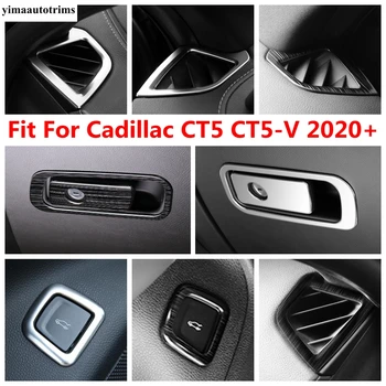  Automobilio daiktadėžėje China / Šoninės Oro Angos Ventiliacijos / Galiniai Vartų Mygtuką Padengti Apdaila Reikmenys Cadillac CT5 CT5-V 