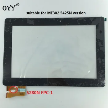  Jutiklinio Ekrano skaitmeninis keitiklis Stiklo atsarginės dalys, tinka ASUS MeMO Pad FHD 10 ME302 ME302CL ME302KL K005 K00A 5425N FPC-1