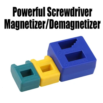  1PCS Galingas Atsuktuvas Magnetizer/Demagnetizer Įrankis Greitai Magnetizing/Demagnetizing Atsuktuvas Magnetinio Pasiimti Įrankis