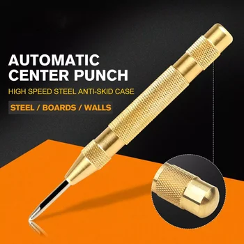  Automatinis Centras Punch Centras Pin Punch Strike Spyruoklinė Ženklinimo Pradžios Skylių Įrankiai Legiruotojo Plieno, Metalo, Medienos Gręžimo Įrankis
