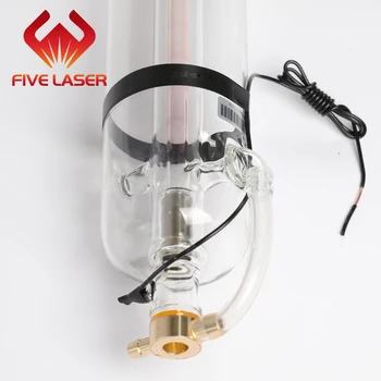  CO2 lazeriu dalys--130w stiklo lazerinės tube SPT C130 lazerio pjovimo staklės, MDF ir akrilo pjovimas