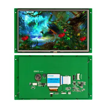  AKMENS 10.1 Colių HMI TFT LCD Ekranas Modulis su RS232/RS485+GUI Dizainas Programinės Įrangos Naudojimo