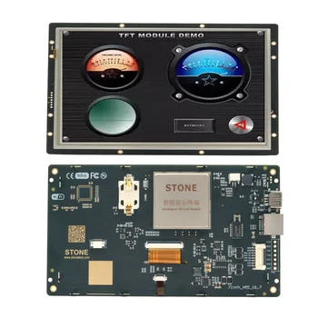  7 colių TFT-LCD touch modulis su rs232 sąsają, naudojami pramonėje