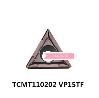  TCMT110202 VP15TF/TCMT110204 VP15TF/TCMT110208 VP15TF, karbido įdėklai tekinimo įrankio laikiklis nuobodu baras