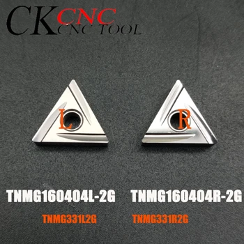 TNMG160404L-2G TNMG160404R-2G NX2525 CNC karbido įdėklai TNMG331Metal keramikos išorinis apskritimas, tikslumo R0.4 MTJNR/MTQNR turėtojas
