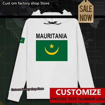  Mauritanija Mauritanijos J. MRT vyrų hoodie puloveriai hoodies vyrų palaidinukė drabužių streetwear hip-hop tracksuit tautos vėliava