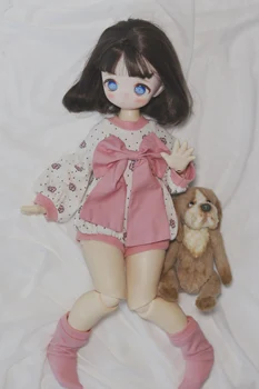  BJD doll drabužius, kurie tinka 1-4 dydis mados ir mielas Lokys mergina triušis mergina didelis lankas vientisas lėlės priedai