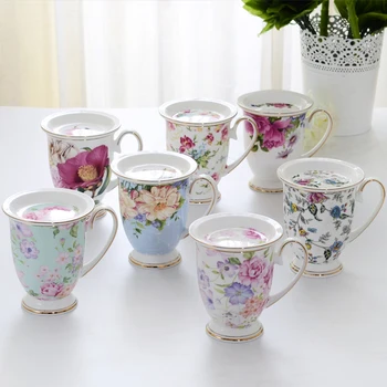  Kaulų Kinija Europos stiliaus buitinių kavos puodelį, keramikos puodelis vandens, puodelis pieno, arbatos puodelio pieno taurės studentų pusryčiai taurė
