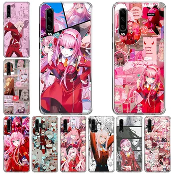 Nulis Du Darling į FranXX Anime Naujovė Telefoną Atveju Huawei Mate 40 Pro 30 20 Lite 10 Huawei 30 Lite P50 Pro P40 P20 P10