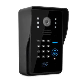  SY1002 WIFI Durų Stebėti Doorbell aptikimo signalizacijos palieskite mygtuką, funkcija 1080P slaptažodį braukite kortelės nuotolinis valdymas belaidžio doorbe