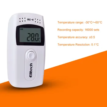  Temperatūra diktofonas usb sandėlyje šalčio grandinės transporto termometras, automatinis duomenų savirašis