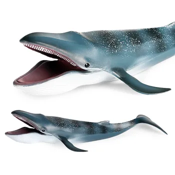  Vaikų švietimo ir mokslo imitavimo jūrų gyvūnų modelio statinio mėlynasis banginis ryklys didysis baltasis ryklys žaislas papuošalai
