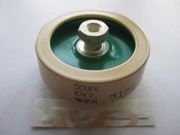  500PK 10KV 8KVA aukštos įtampos keramikos keraminių kondensatorių CCG81-1 500P/PF