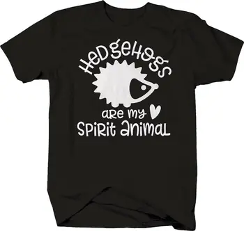  Ežiukai Yra Mano Dvasia Gyvūnų Juokinga Širdies Meilę, Pet T-Shirt. Vasaros Medvilnės trumpomis Rankovėmis O-Neck T Shirt Mens Naujas S-3XL