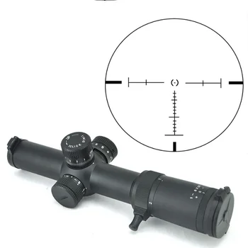  Visionking Optika 35mm taikymo Sritis 1-8x26 Pirmas Židinio Plokštumos Riflescope 1/10 MIL 1cm 0.1 MRAD Reguliuoti Tinklelis